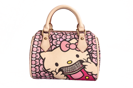 Bling Kitty Smile Mini Boston Bag